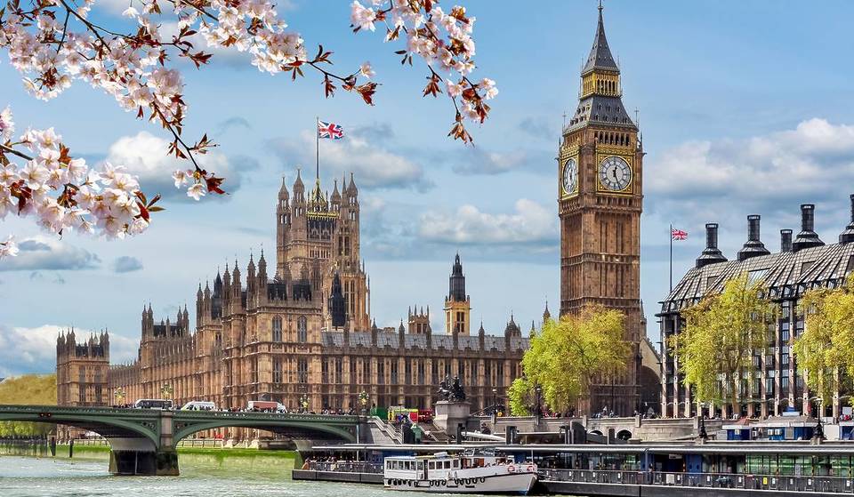 Londres a été désignée meilleure destination de séjour printanier au Royaume-Uni, devançant des villes comme Brighton, Édimbourg et la New Forest