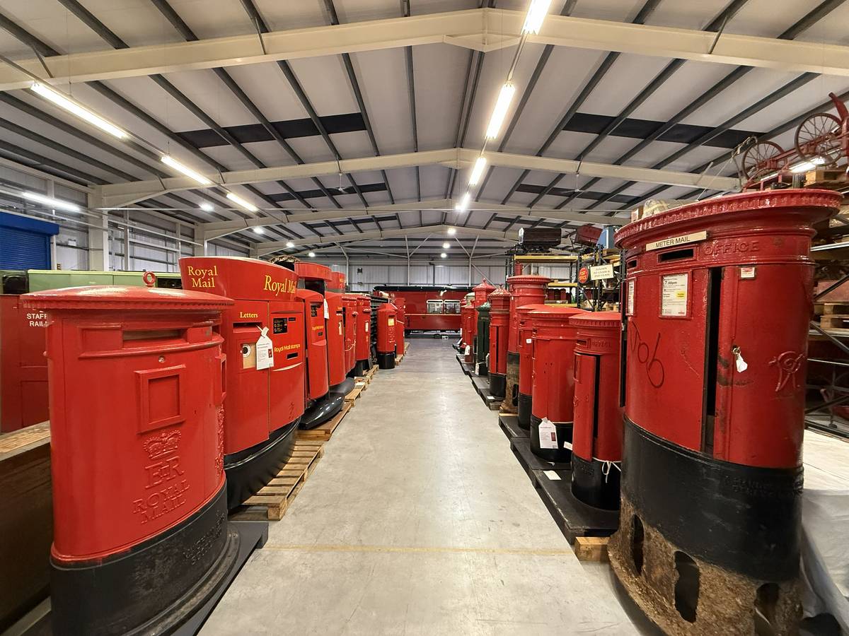 Dieses faszinierende Museumslager ist nur sehr selten für die Öffentlichkeit zugänglich