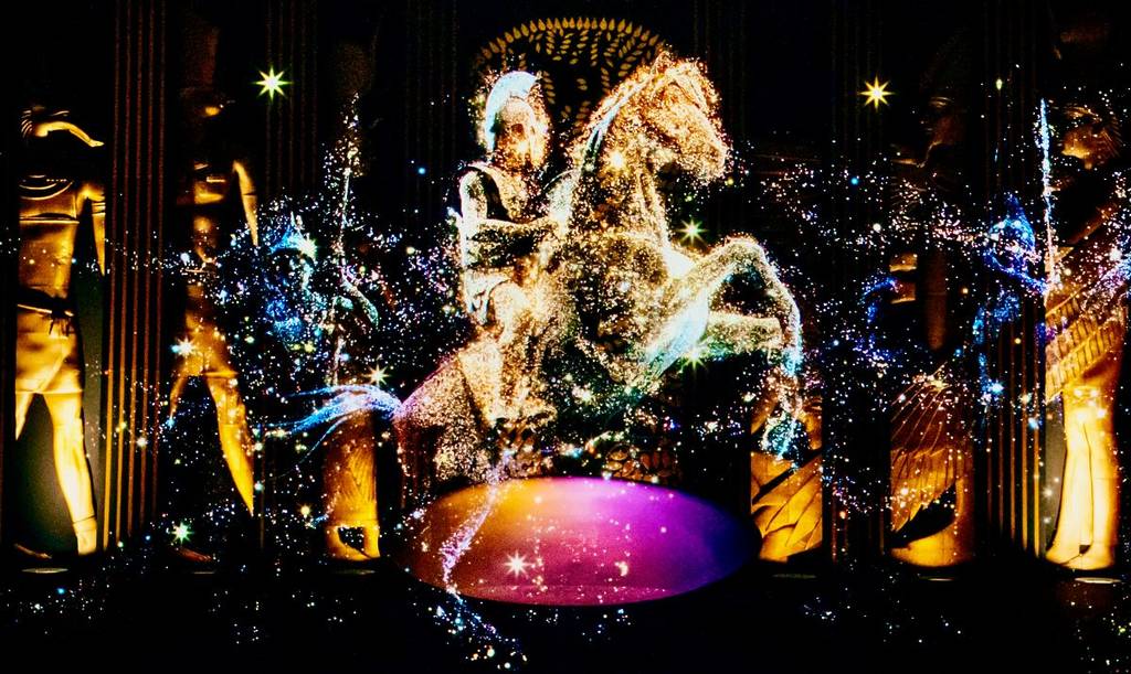 Hologramkamer bij de meeslepende Cleopatra-ervaring