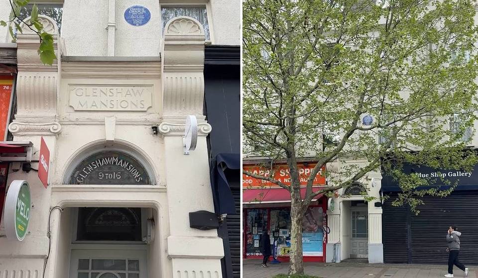 Uma das estrelas de cinema mais icónicas do mundo nasceu no sul de Londres — e há uma placa azul no edifício de Brixton onde ele cresceu