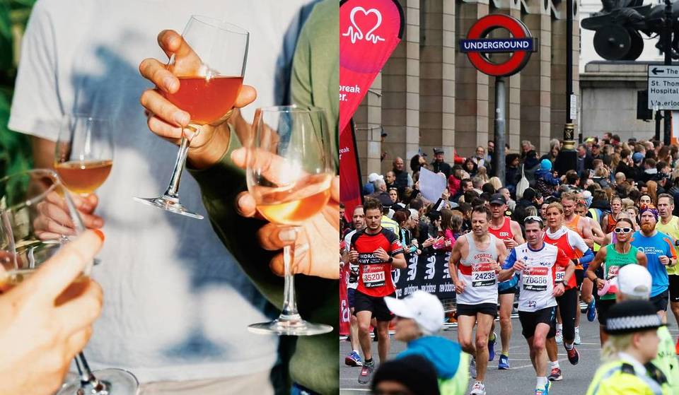 You can run a wine marathon through the streets of London – with 8 stops and 8 glasses of wine along the way