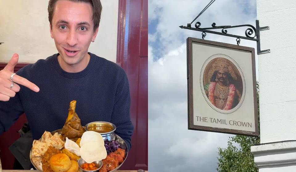 Questo pub Desi nel nord di Londra offre un’alternativa al classico arrosto della domenica, sostituendo carne e due contorni con uno stinco di agnello arrosto al masala