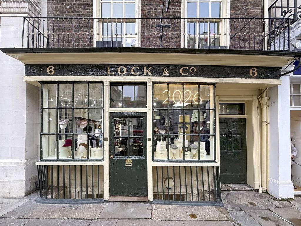 Die Ladenfront des ältesten Ladens in London