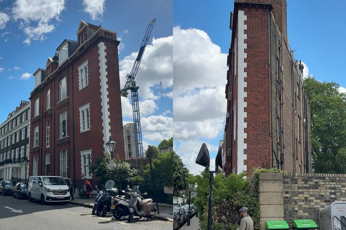 Do you know the story behind the super skinny house in South Kensington? It’s thinner than a London Tube train