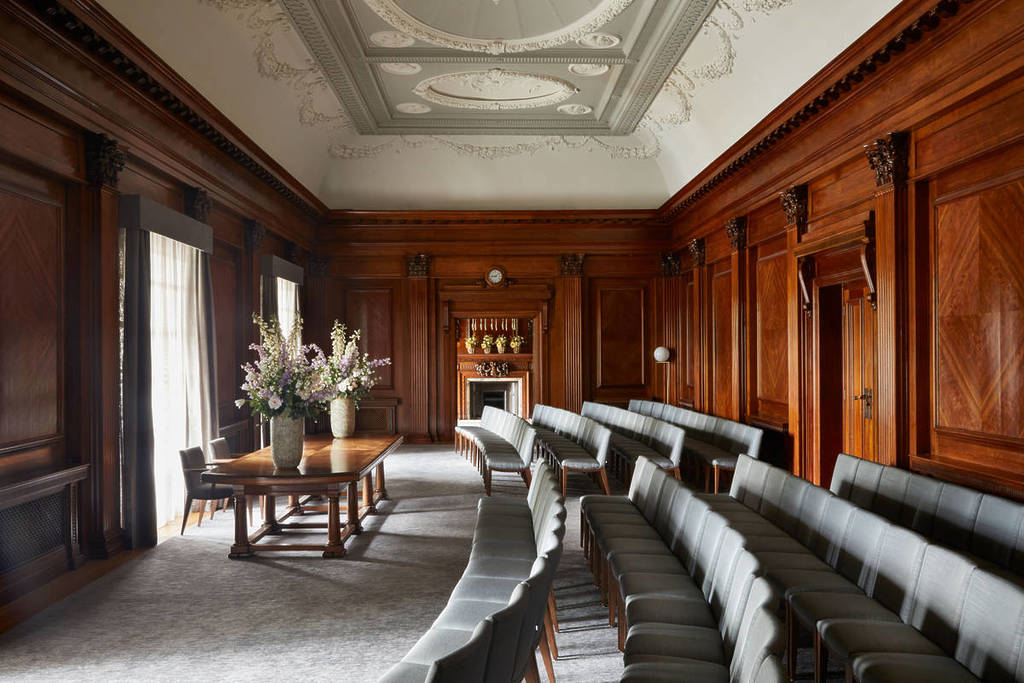 Der Westminster Room im Old Marylebone Town Hall in London