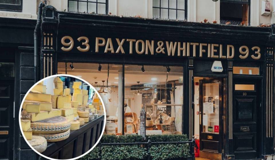 London’s oldest cheese shop has served every British monarch since 1850 — and it’s home to 100 distinct cheeses and a handmade £72-a-kilo truffle brie