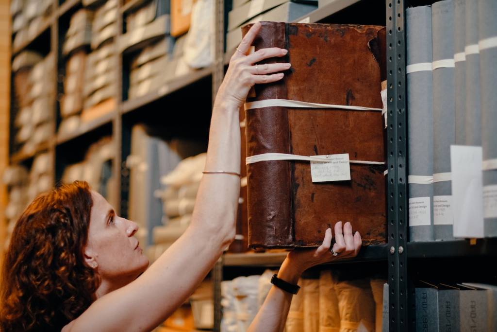 Livres du V&A Storehouse 