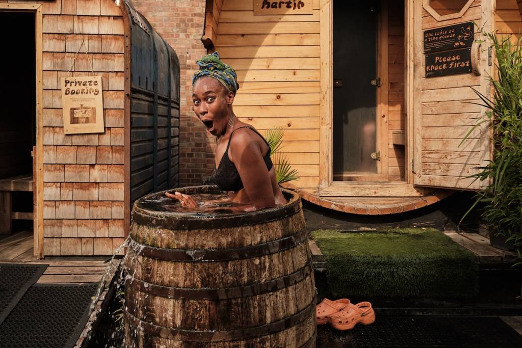 sauna et bain glacé en plein air à Londres 