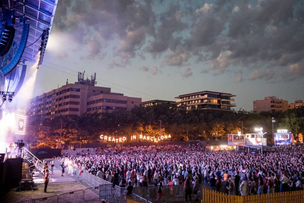 Il pubblico del Primavera Sound Porto si gode lo spettacolo