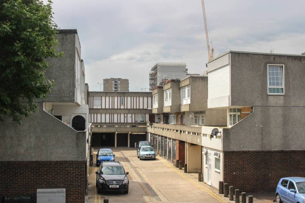 Woonwijk Thamesmead in Londen, Verenigd Koninkrijk