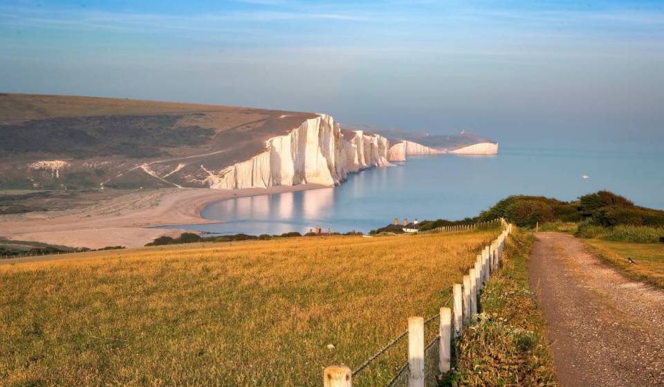 This secret seaside spot has been named one of the best beaches in the UK – it boasts the most breathtaking view of the Seven Sisters Cliffs and is just 2 hours from London