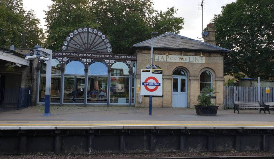 This historic pub is perched right on the platform of a London Underground station – so you can sip your pint whilst you watch the tubes roll by