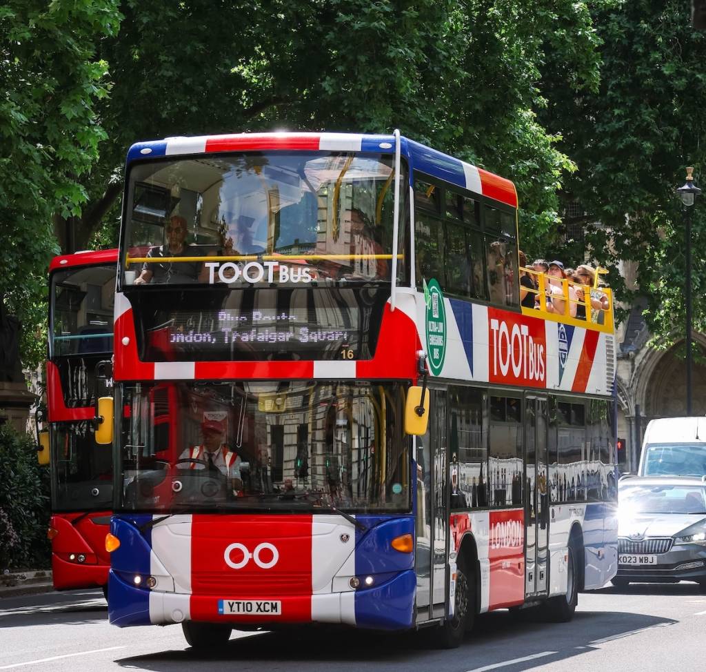 toot bus greater Anglia things to do london