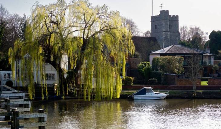 This Thames-side village has been named one of the prettiest and best places to live in the UK — and you can get there in less than an hour from London