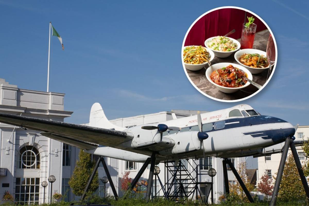 Dieser verlassene Flughafen in London war einst der größte der Welt – und beherbergt heute ein verstecktes indisches Restaurant