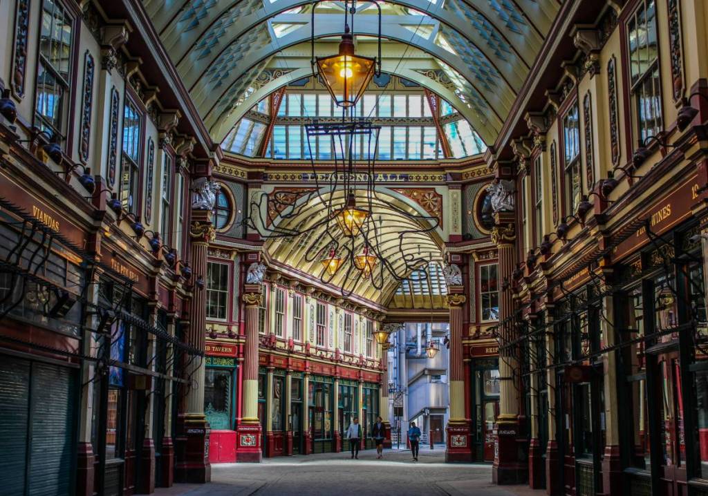 inside leadenhall market