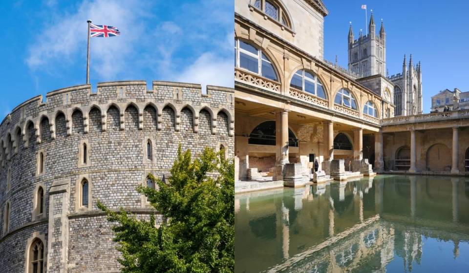 A solo 22 millas al oeste de Londres, el castillo habitado más antiguo del mundo es el punto de partida de una gran excursión histórica de 11 horas, que lleva a los visitantes a dos emblemáticos lugares declarados Patrimonio de la Humanidad por la UNESCO en un solo día