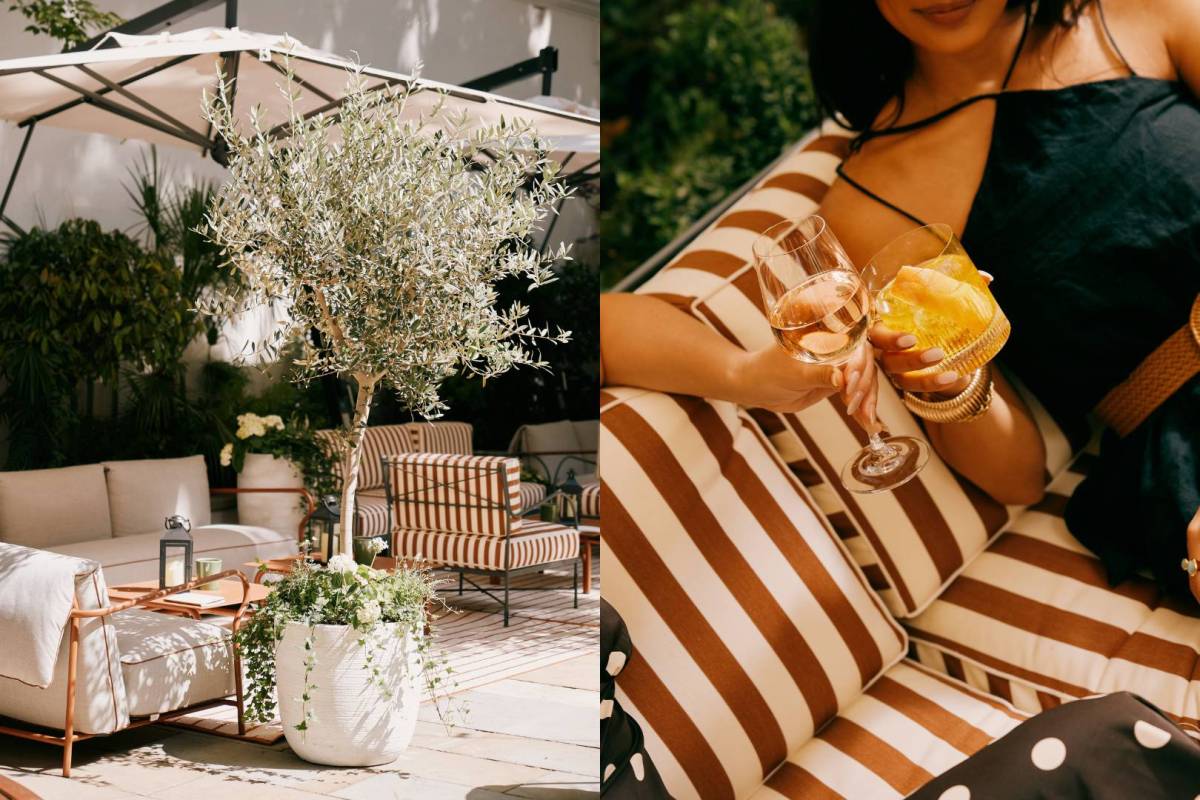 One of London's largest and oldest courtyards has been transformed into an Italian getaway in the heart of the city – with a Riviera-inspired makeover, stunning Italian food, and plenty of spritz-y cocktails