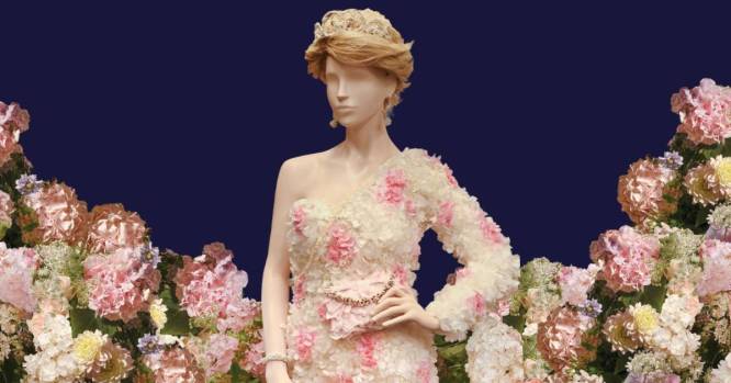 This breathtaking floral exhibition recreates Princess Diana’s most iconic looks out of thousands of fresh flowers while raising funds for charity – don’t miss the world premiere at Somerset House