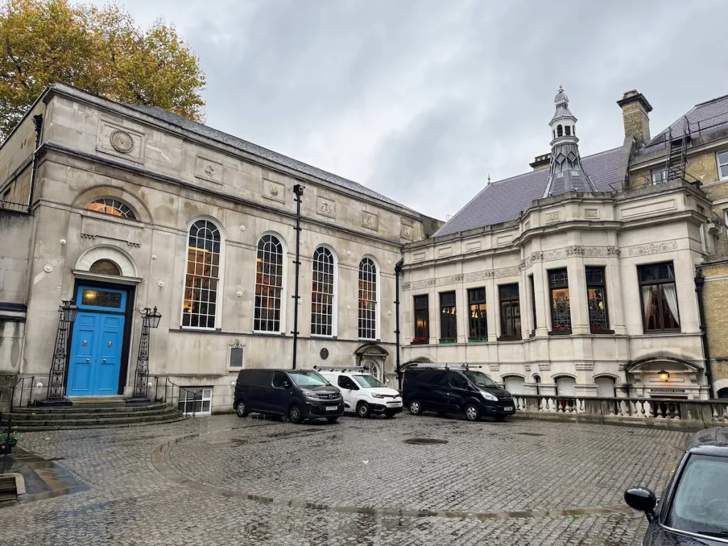buitenkant van Stationers’ Hall