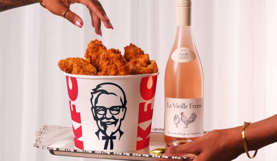 KFC is joining forces with the ‘Chicken Wine’ to open a pop-up wine bar in London – serving up buckets of fried chicken and bottles of wine