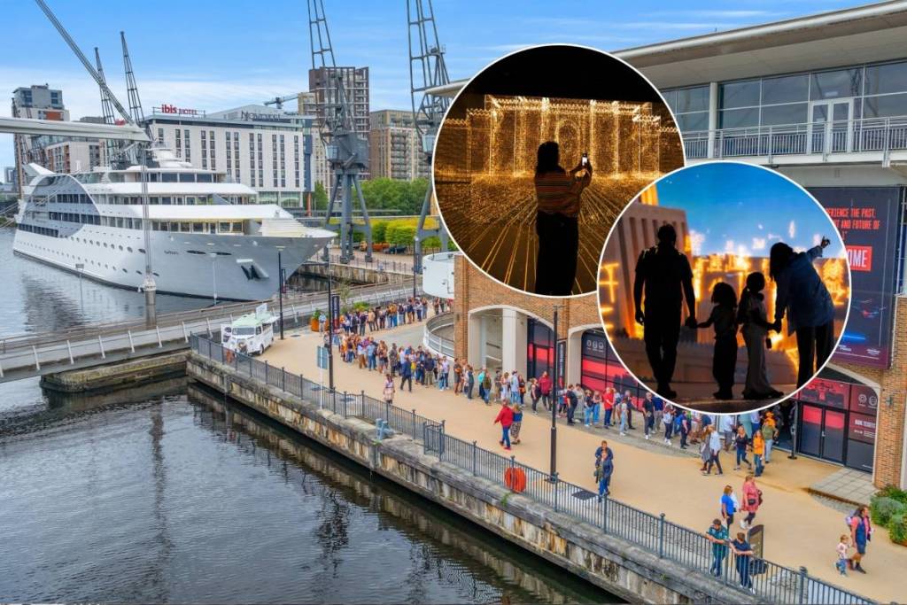 Het nieuwe entertainmentdistrict van Oost-Londen, ter waarde van 300 miljoen pond, heeft zijn meest ambitieuze tentoonstelling tot nu toe gelanceerd – een ‘portaal’ door 12.000 jaar menselijke geschiedenis