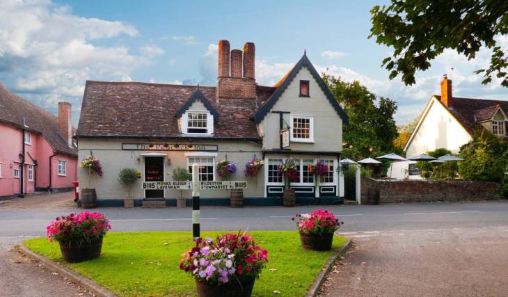 This 14th-century Grade II listed country inn is hidden in one of England’s prettiest villages – offering history, charm, and award-winning food just 90 minutes from London