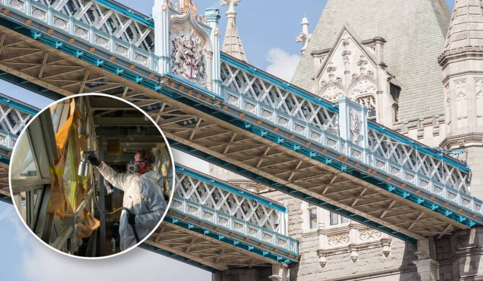 L’iconico Tower Bridge di Londra è appena stato sottoposto a una ristrutturazione termoriduttiva per adattarsi all’aumento delle temperature nella capitale