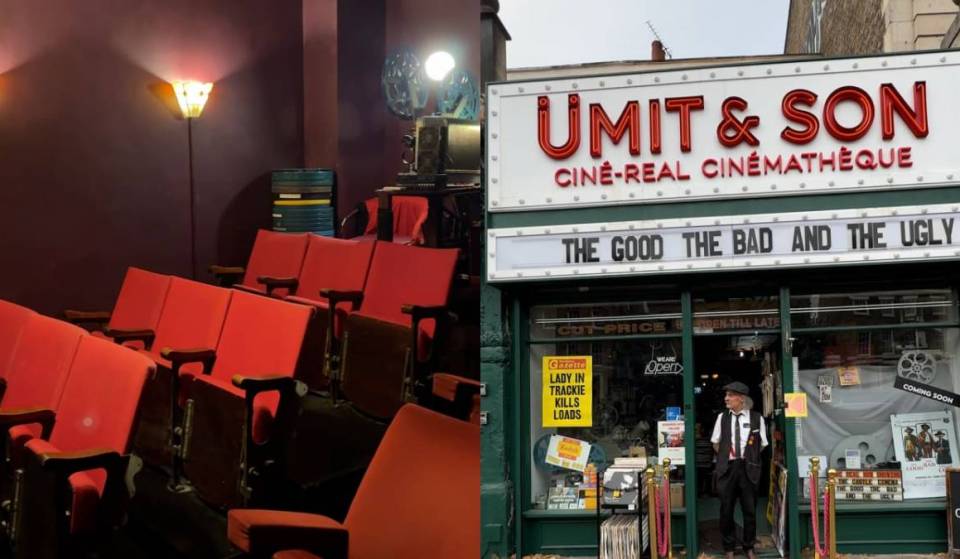 Após 40 anos no leste de Londres, a última loja de cinema que ainda resta no Reino Unido acabou de inaugurar um cinema analógico escondido com 15 lugares — financiado por uma campanha viral que angariou 55 000 libras