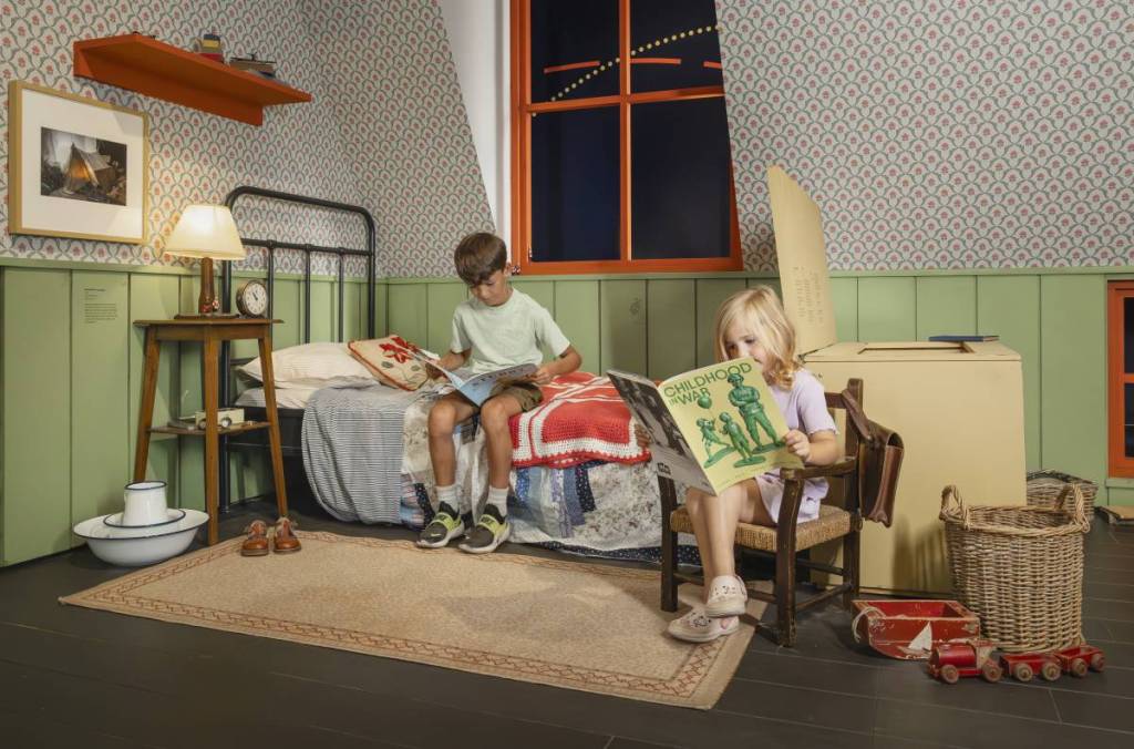 Childhood in War Installation at the Imperial War Museum