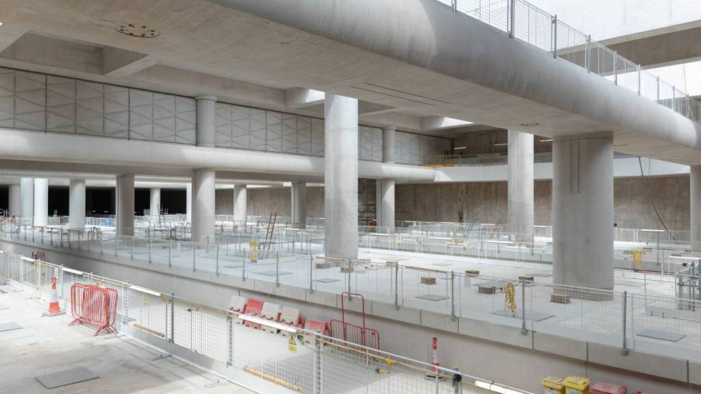 HS2 Old Oak Common perrons voltooid - Kopie