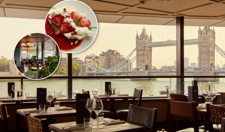 All-day dining, coffee, and co-working with a view of the Thames: this gorgeous new spot with a wrap-around terrace just opened on Southbank