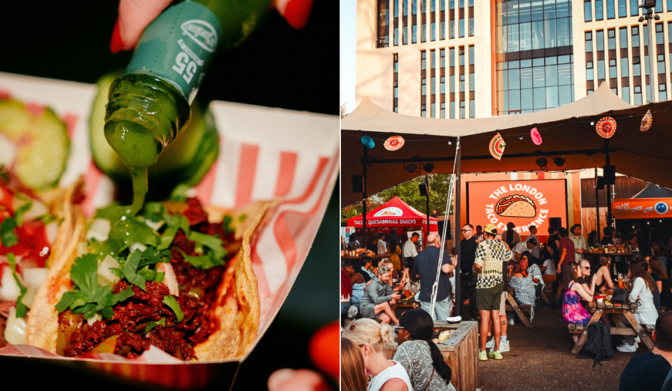Questo fine settimana a Londra si terrà un’enorme festa dedicata al cibo di strada messicano, con musica dal vivo, margarita ghiacciati e alcuni dei migliori venditori di tacos della capitale