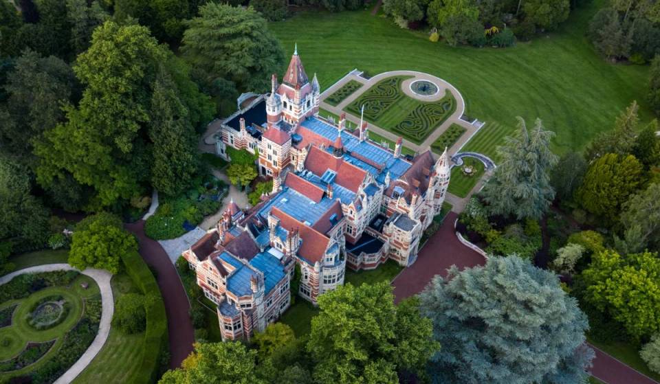 George Harrison rescued this Neo-Gothic Victorian mansion near London from demolition – a 62 acred ‘Wonderland’ filled with grottoes and secret passages