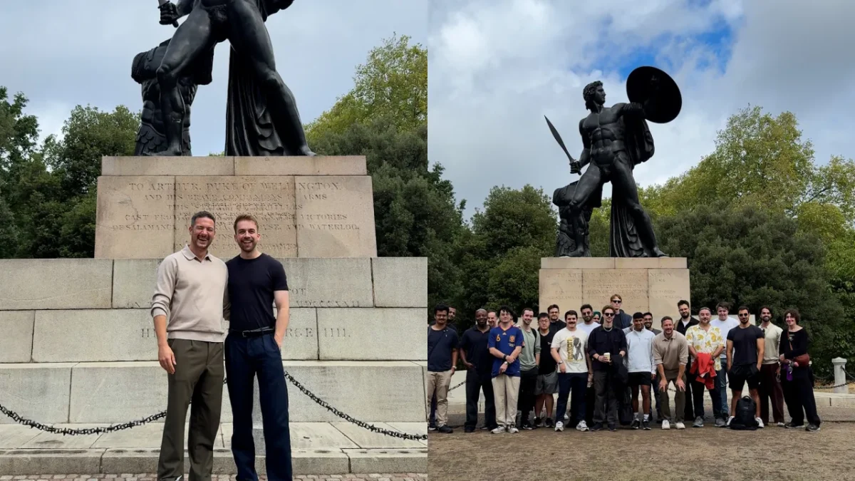 倫敦男性社羣 Shoulder to Shoulder 於 Hyde Park 舉辦步行活動幫助二千名成員建立真實友誼