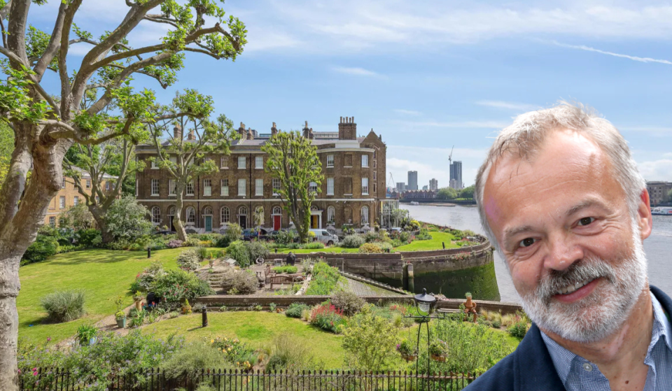 Graham Nortons luxuriöses Londoner Haus steht immer noch zum Verkauf – und das wunderschöne Anwesen am Flussufer ist jetzt deutlich günstiger als zuvor