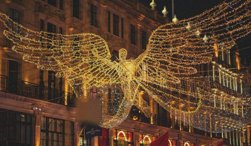 This is London’s Christmas light tour you don’t want to miss: sip bubbly through Regent Street and Mayfair on an iconic open-top bus