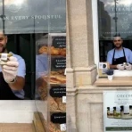 Holloway Road ATM transformed into a £4 tiramisu window