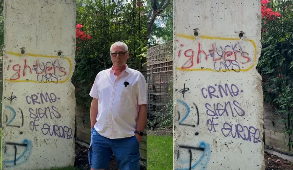 Berlin Wall in a Dulwich garden faces removal threat