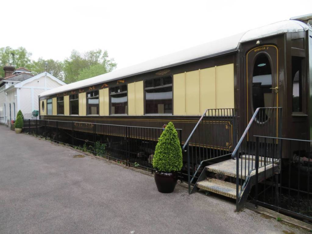 Una carrozza Pullman ristrutturata
