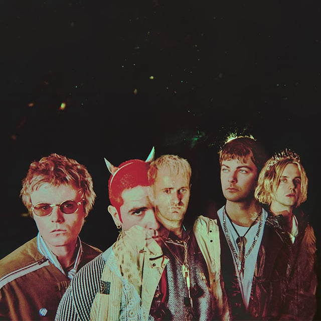 Promo-Bild von Fontaines D.C. vor der Veröffentlichung ihres Albums „Dopamine Chamber“
