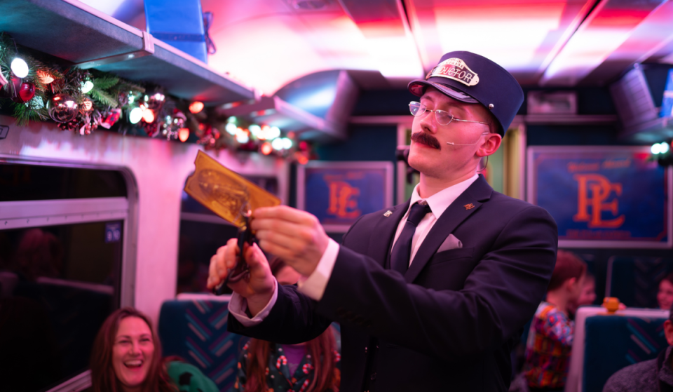 You can hop aboard the Polar Express this Christmas and take a magically immersive train ride through London