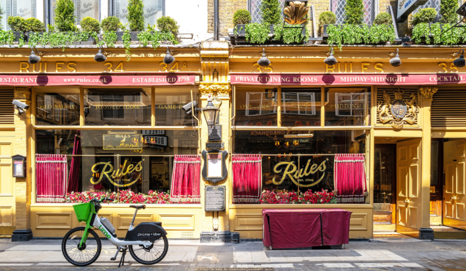 Das 1798 gegründete und von legendären Persönlichkeiten wie Charles Dickens und David Bowie frequentierte älteste Restaurant Londons wurde gerade dem National Trust gespendet