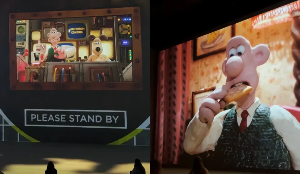 Wallace and Gromit immersive show at Lightroom King’s Cross