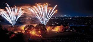 For the first time, London’s Alexandra Palace is hosting a two-day Fireworks and Drone Festival: hundreds of drones, a bonfire and a German Bier Festival