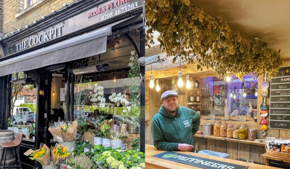 A London pub is officially in the running to be named National Pub of the Year – and it’s hidden inside a local flower shop