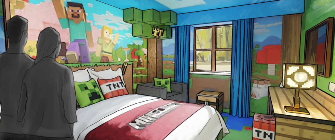 The world’s first Minecraft hotel is opening in London next year