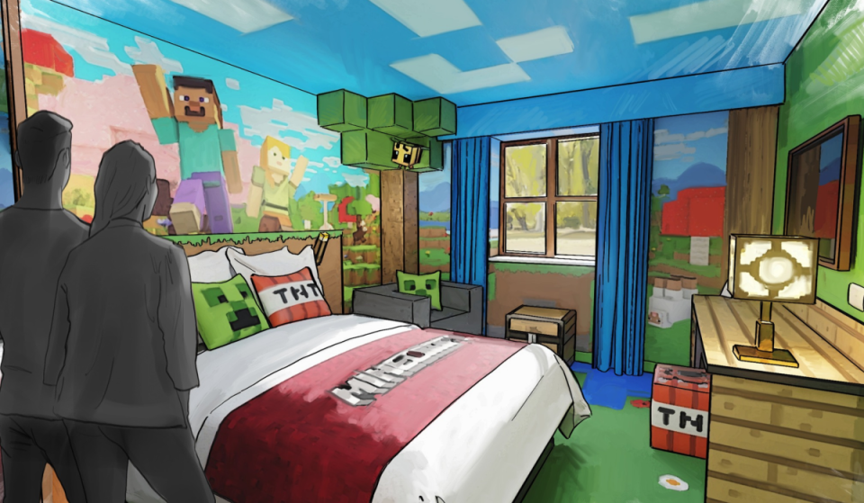 The world’s first Minecraft hotel is opening in London next year
