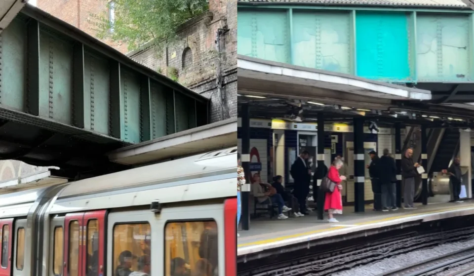 Hidden river above Sloane Square tube station