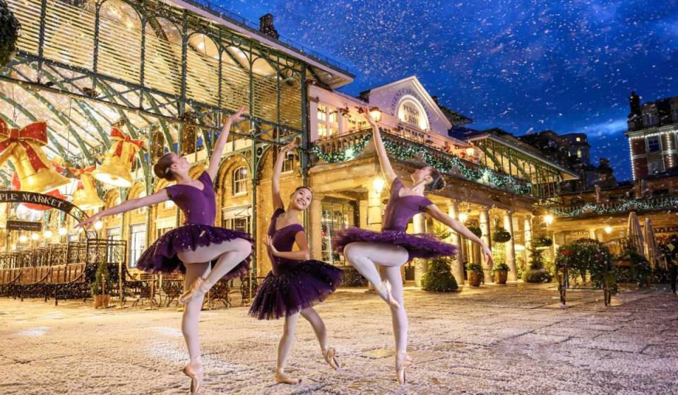 It will snow in Covent Garden every day from 4 December — here’s everything you need to know